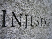 Injustice Sign
