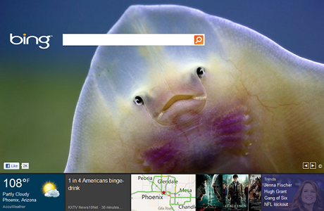 New HTML 5 Look For Bing