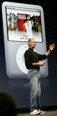 Steve Jobs Presenting The iPod