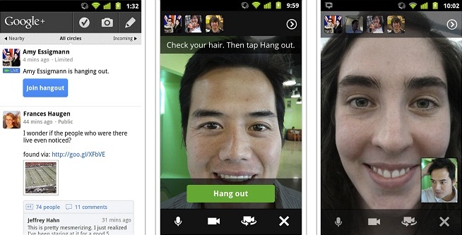 Hangouts On Mobile Phones