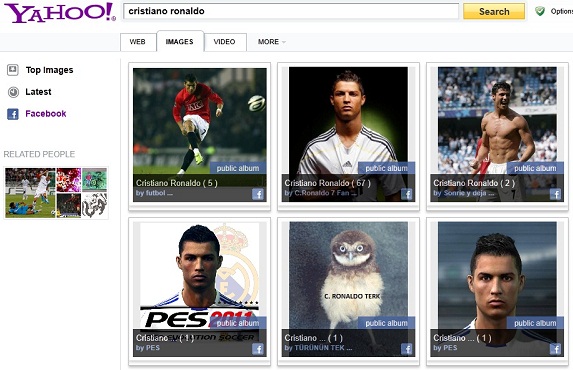 Image Search For Cristiano Ronaldo