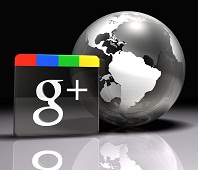 Google Plus World Logo