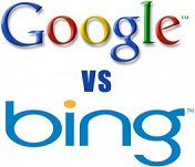 Google Vs Bing