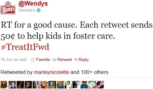 Twitter Wendy's Golden Tweet