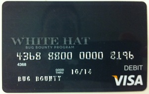 Facebook-Visa Debit Card