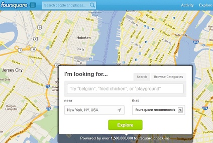 Foursquare Explore Feature