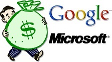 Money Google Microsoft