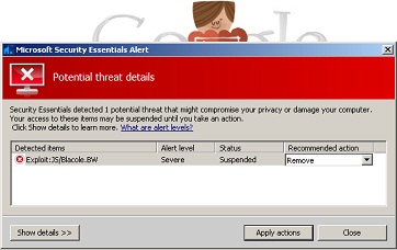 Microsoft Flag Google As Malware