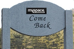 MySpace Comeback Sign