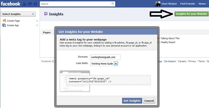 Facebook Insights For Websites