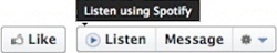 Facebook Listen Button