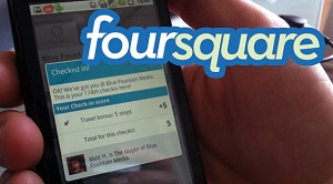 Foursquare Check-in Mobile Phone