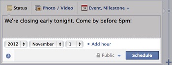 Facebook Schedule Post To Publish