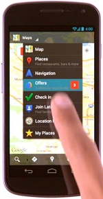 Google Offers on Google Maps