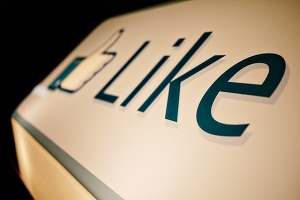 Facebook Like Button Sideway