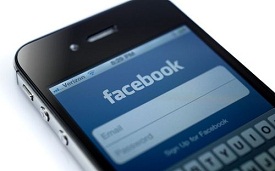 Facebook On Mobile Device