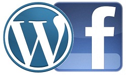 Facebook WordPress Logos