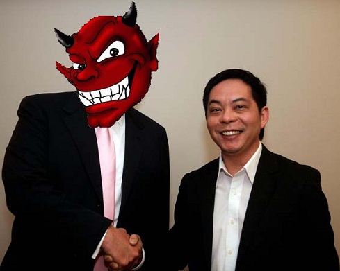 Ewen Chia and the Devil