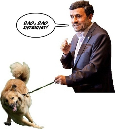 Mahmoud Ahmadinejad's Internet on a Leash