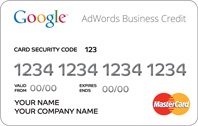 Google Issues Credit Card Solely for AdWords Advertising