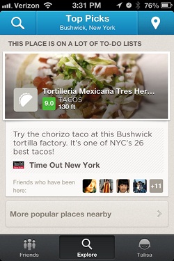 Tension with Yelp Rises After Foursquare Adds Rating Feature