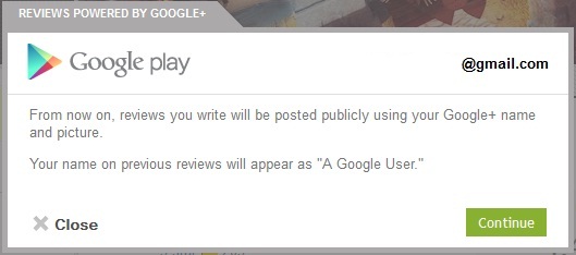 Google Play Reviews Notification