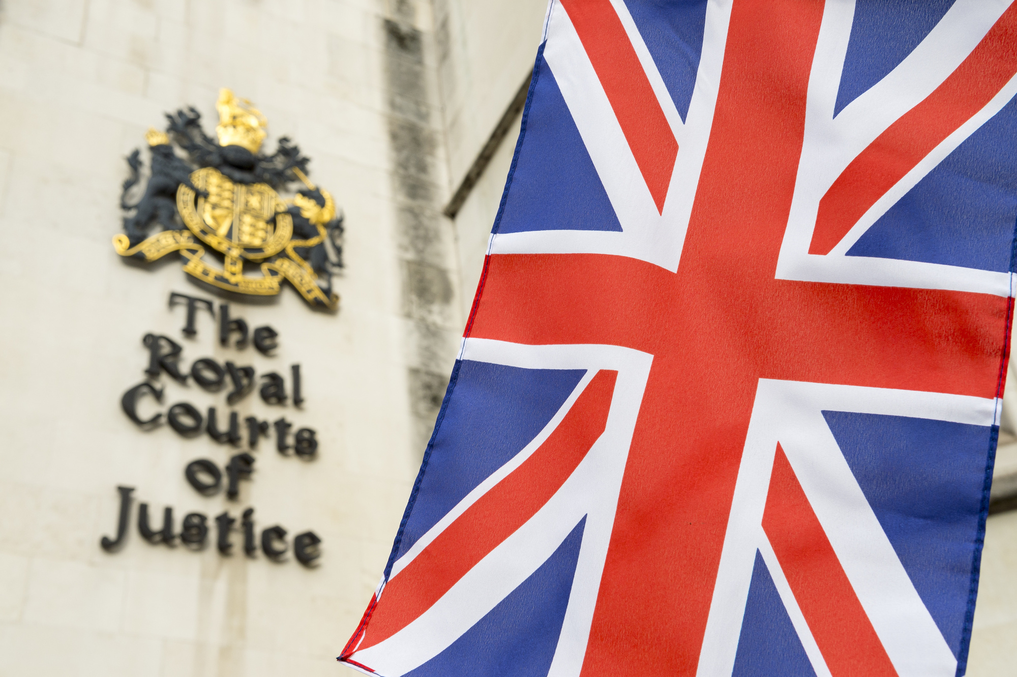 Britain law. Royal Courts of Justice.